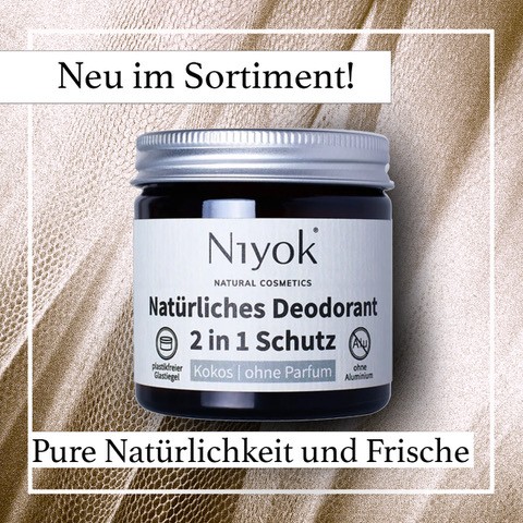 2 in 1 anti-transpirante Deocreme - Kokos | ohne Parfum